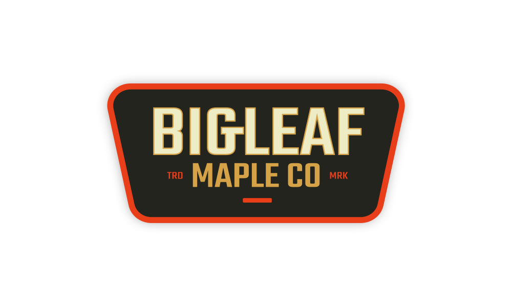 Bigleaf Maple Co. logo &mdash; brand identity by McCoy Creative