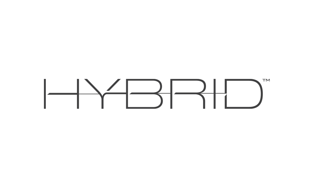 Hybrid Tech logo &mdash; brand identity by McCoy Creative