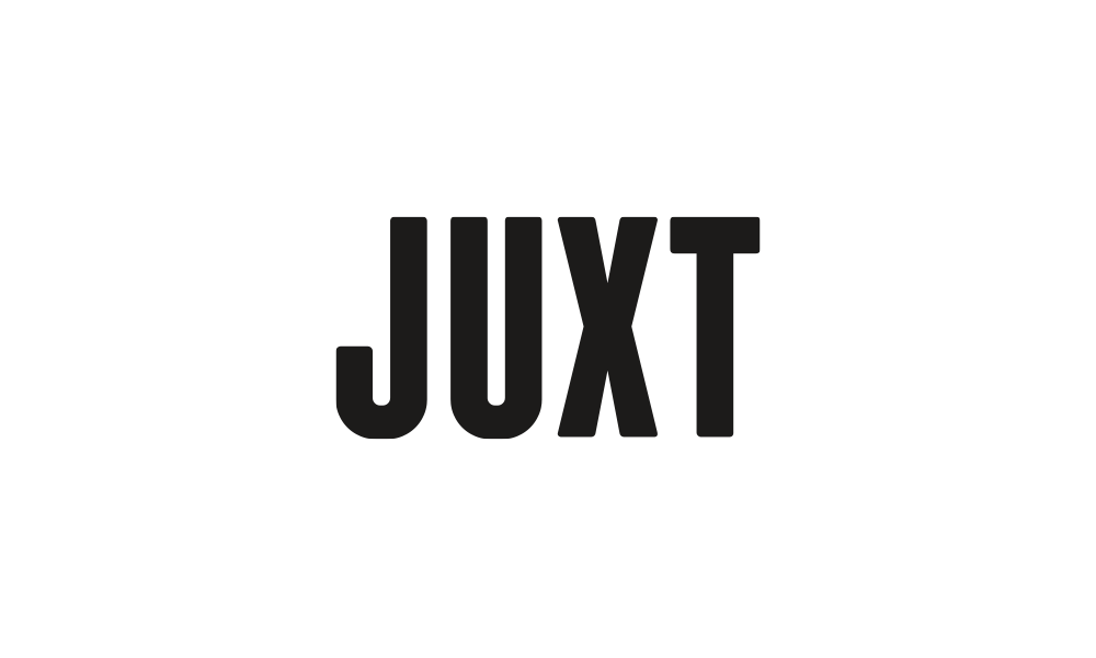 JUXT logo &mdash; brand identity by McCoy Creative