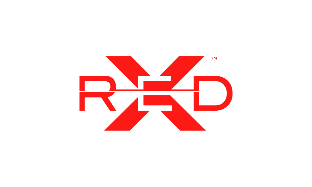 Red X Co. logo &mdash; brand identity by McCoy Creative
