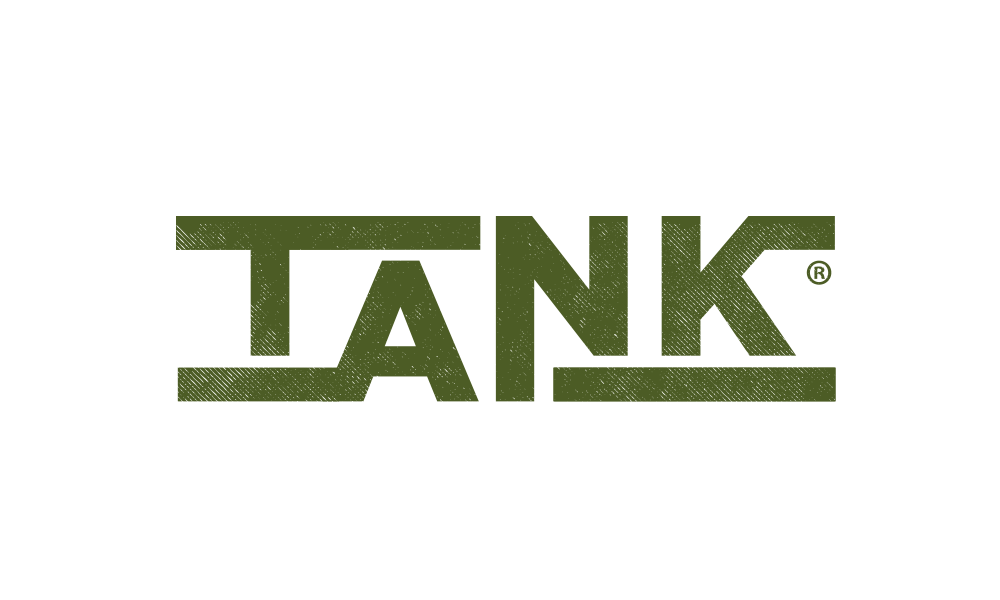 TANK logo &mdash; brand identity by McCoy Creative