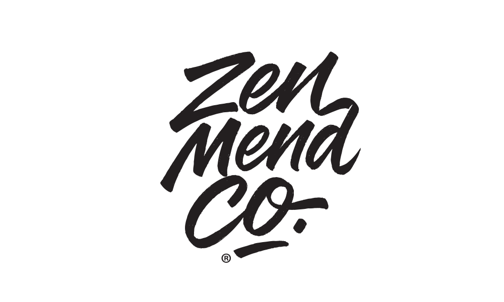 Zen + Mend Co. logo &mdash; brand identity by McCoy Creative